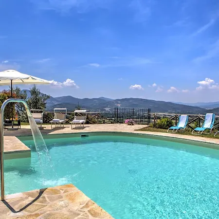 San Lorenzo - Hilltop With Private Pool, Jacuzzi & Airco Montone (Umbria)