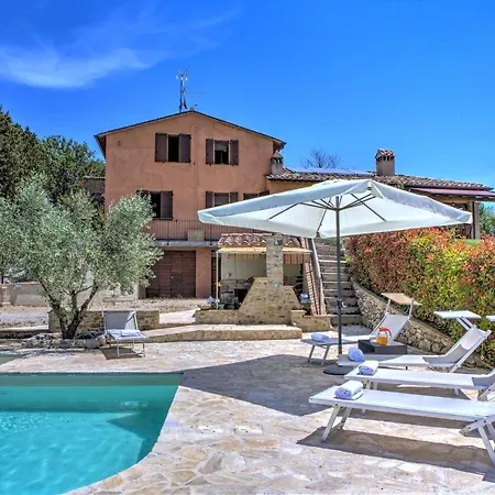 San Lorenzo - Hilltop With Private Pool, Jacuzzi & Airco ヴィラ *