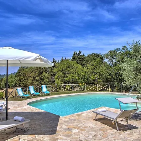 San Lorenzo - Hilltop With Private Pool, Jacuzzi & Airco *