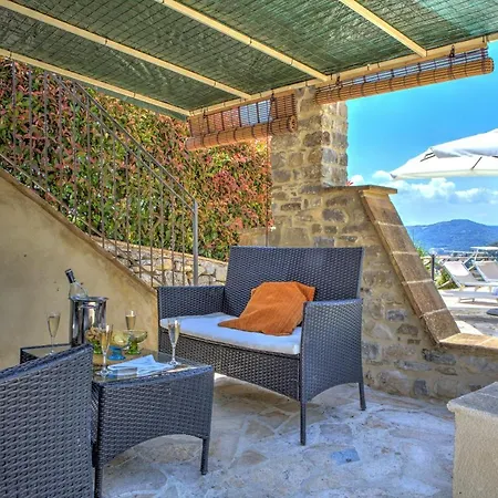 San Lorenzo - Hilltop With Private Pool, Jacuzzi & Airco Villa *