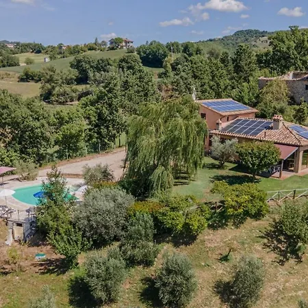 Villa San Lorenzo - Hilltop With Private Pool, Jacuzzi & Airco *