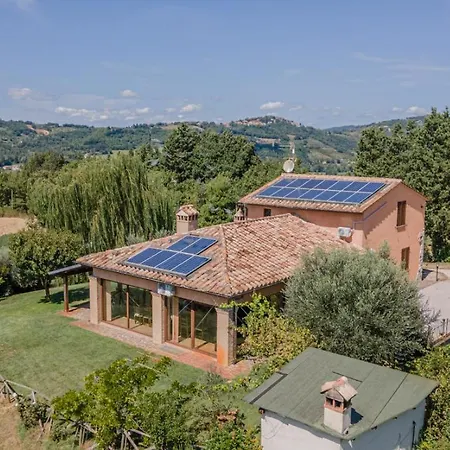 Willa San Lorenzo - Hilltop With Private Pool, Jacuzzi & Airco Montone (Umbria)