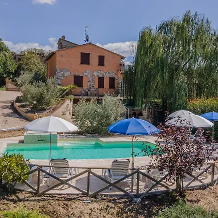 San Lorenzo - Hilltop With Private Pool, Jacuzzi & Airco * Montone (Umbria)