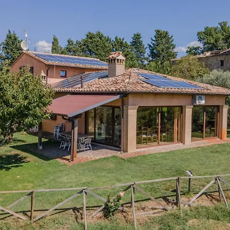 Villa San Lorenzo - Hilltop With Private Pool, Jacuzzi & Airco