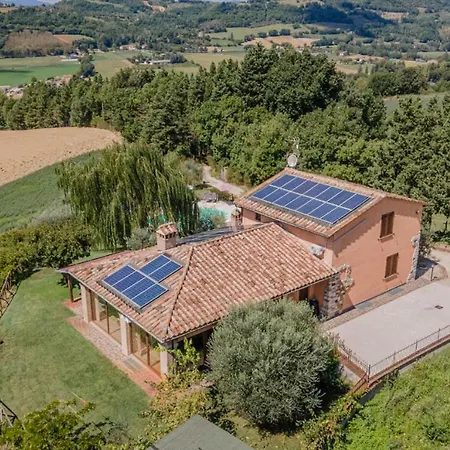 San Lorenzo - Hilltop With Private Pool, Jacuzzi&airco *