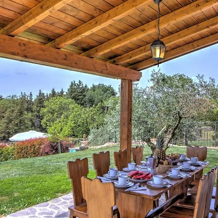 San Lorenzo - Hilltop With Private Pool, Jacuzzi & Airco Villa