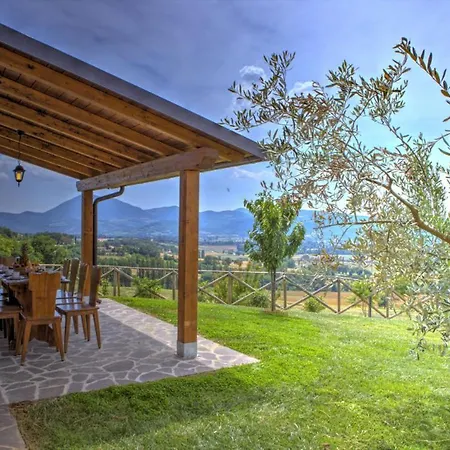 San Lorenzo - Hilltop With Private Pool, Jacuzzi & Airco * Montone (Umbria)