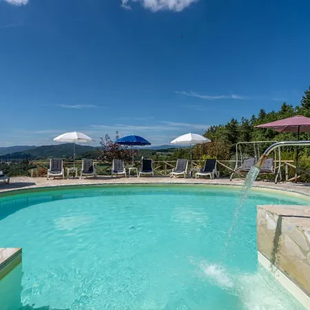 וילה San Lorenzo - Hilltop With Private Pool, Jacuzzi & Airco *